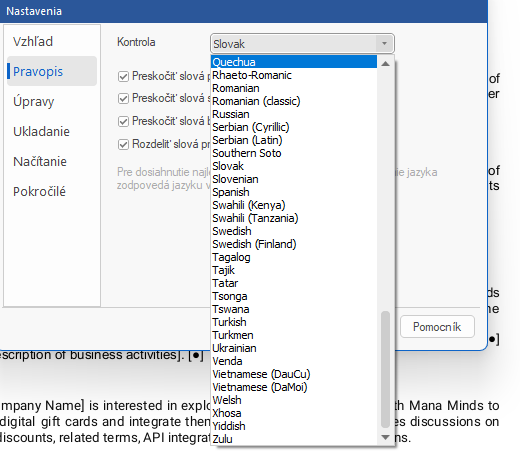 Ahsampoo PDF Pro 4 Pravopis
